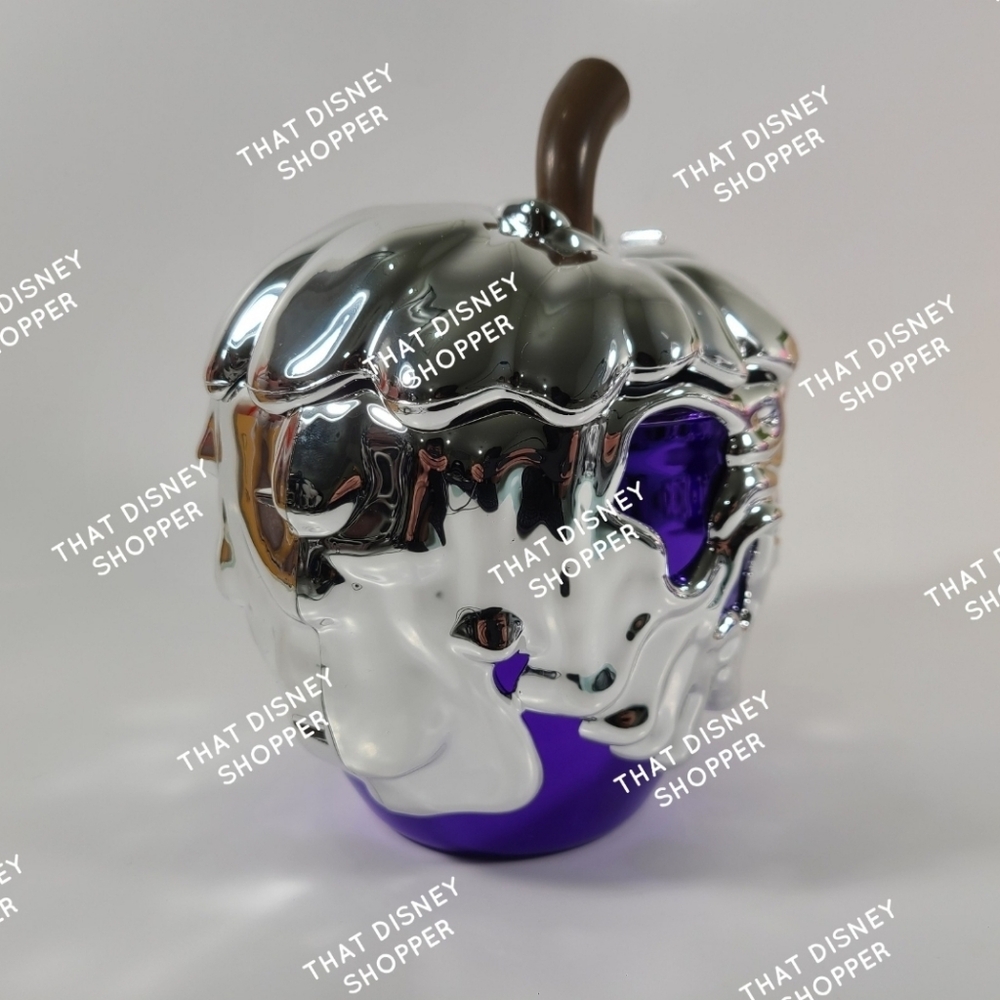 Disneyland 100 Years Snow White Purple Platinum Poison Apple Mug  *NEW* - Picture 4 of 5